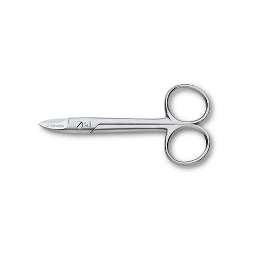 [02020  37890] TIJERA PEDICURA UÑAS GRUESAS 4" D - 3 CLAVELES