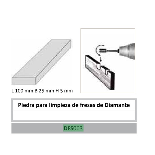 [DFS063] PIEDRA DE LIMPIEZA, PU: 1 UD - DFS DIAMON