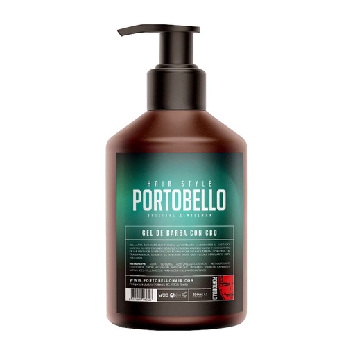 [09143] GEL DE BARBA CON CBD 250ML - PORTOBELLO