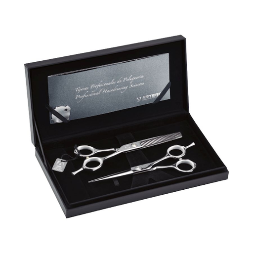 [L66] SET TIJERAS STAGE CORTE + ESCULPIR - ARTERO