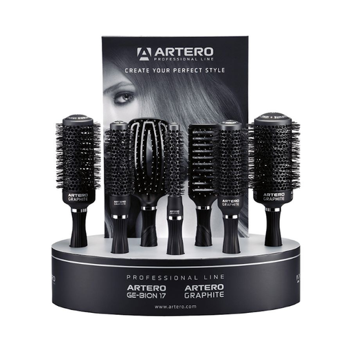 [K601] EXPOSITOR GRAPHITE + 7 CEPILLOS - ARTERO