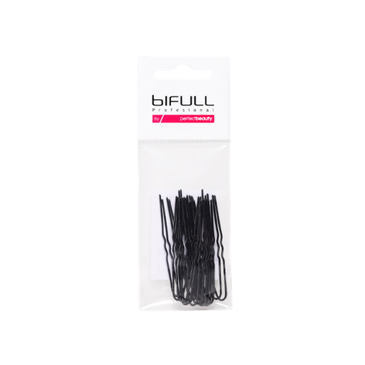 [BFUTI45339 40696] BOLSA 20UDS HORQUILLAS INVISIBLES NEGRAS 62MM - BIFULL