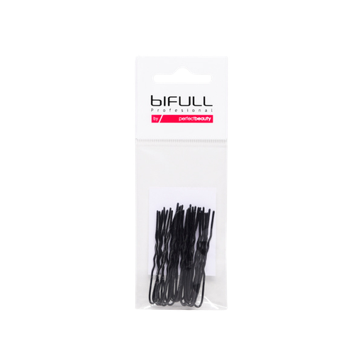 [BFUTI45341 40697] BOLSA 20UD HORQUILLAS INVISIBLES NEGRAS 55MM - BIFULL