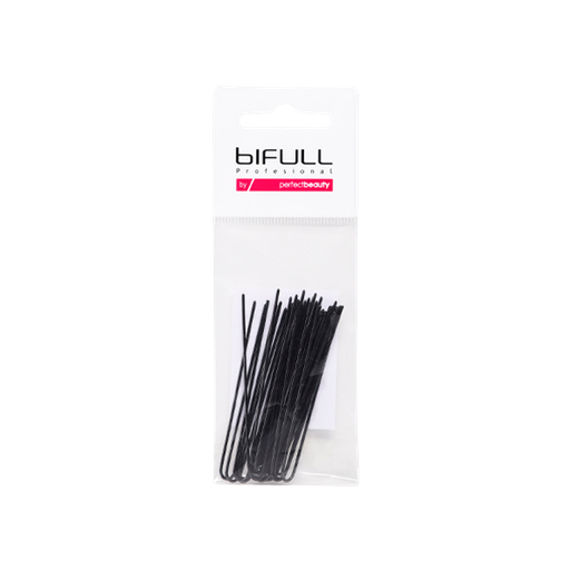 [BFUTI45343 40698] BOLSA 20UD HORQUILLAS MOÑO NEGRAS 67MM - BIFULL