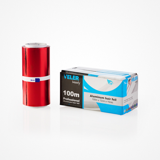 [VBDES01101] ROLLO PAPEL ALUMINIO RED 100M - VELER BEAUTY