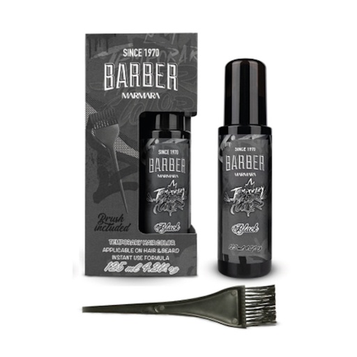 [BTC-125-BLA] COLOR TEMPORAL NEGRO BARBA & PELO 125ML - MARMARA