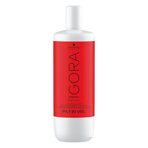 [40256] OXIDANTE IGORA ROYAL OIL DEVELOPER 9% 30 VOL. 1000ML - SCHWARZKOPF