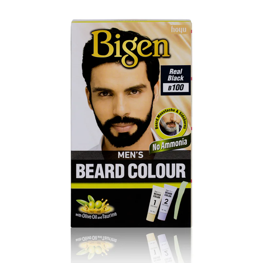 [39075] MEN´S BEARD COLOUR B100 NEGRO REAL - BIGEN