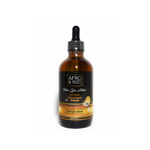 [31363] LOCION CRECIMIENTO GOTERO 120ML -  AFRO & RIZO