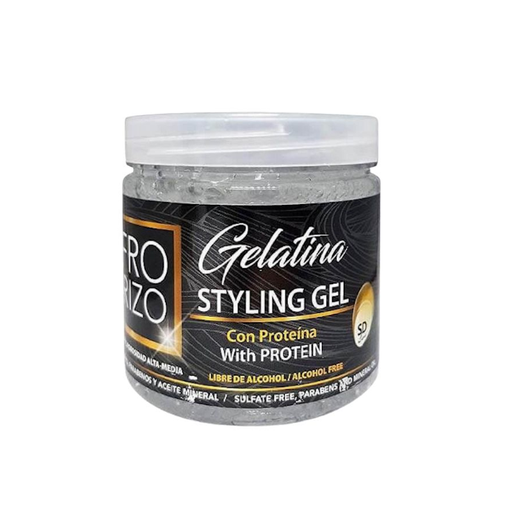 [31351] GEL FIJADOR CON PROTEINA 450ML - AFRO & RIZO