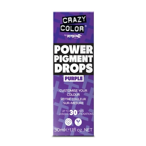 [CC002620 41517] PIGMENTO PURO VIOLETA 30ML - CRAZY COLOR