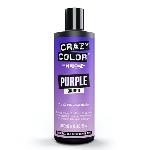 [CC002632 18497] CHAMPU PURPURA 250ML - CRAZY COLOR