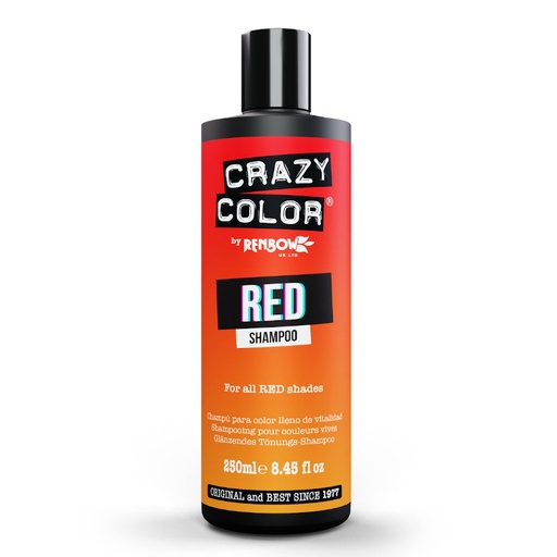 [CC002630 18494] CHAMPU ROJO 250ML - CRAZY COLOR