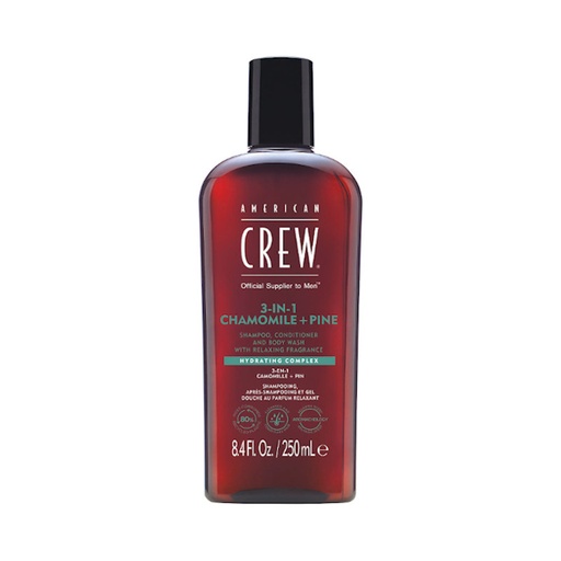 [40919] CHAMPÚ 3 EN 1 RELAXIN 250ML - AMERICAN CREW