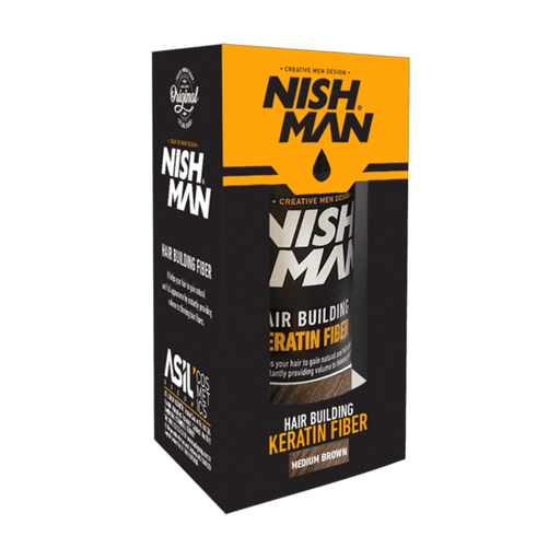 [NMN-139-LIG] FIBRA KERATINA CASTAÑO CLARO 21g - NISHMAN
