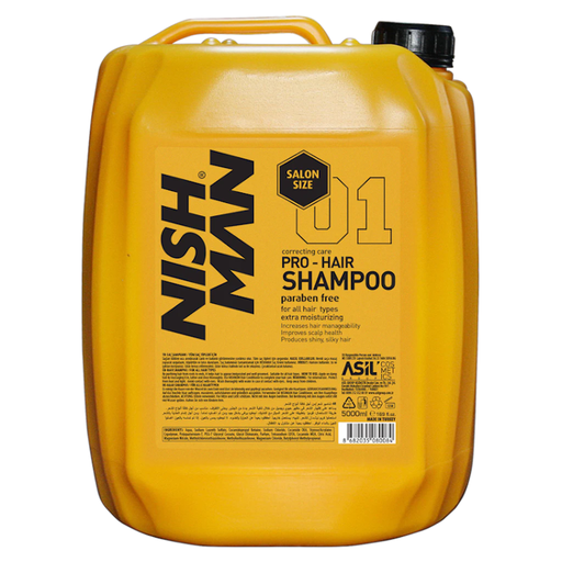 [NMN-117-5000] CHAMPÚ CABELLO SIN SAL/PARABENOS 5000ml - NISHMAN