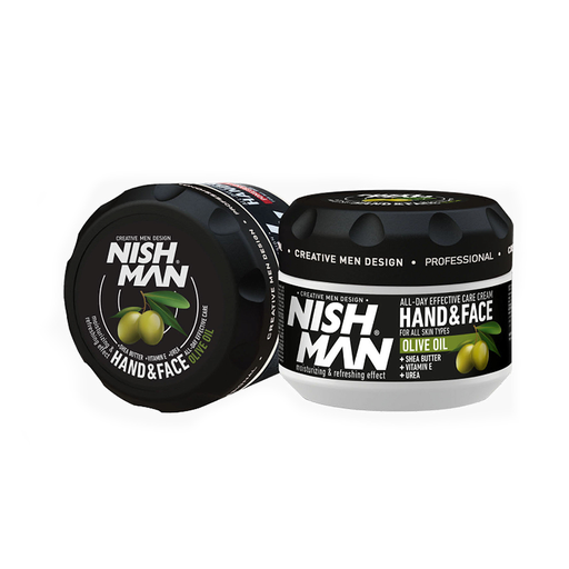 [NMN-128-OLI] CREMA MANOS Y CARA ACEITE DE OLIVA 300ml - NISHMAN