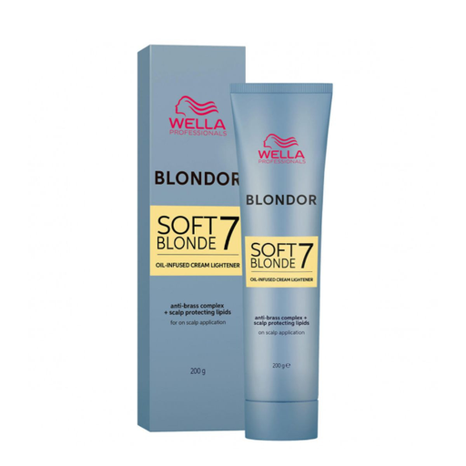 [41085] CREMA DECOLORANTE BLONDOR SOFT BLONDE 7 200ML - WELLA