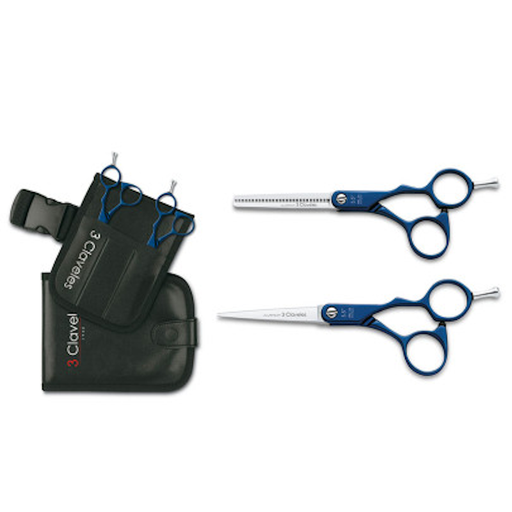 [38036] KIT PELUQUERÍA DUR AZUL 5.5" - 3 CLAVELES