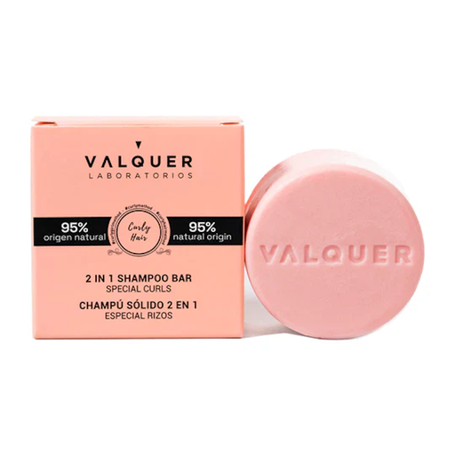[33994  34441] CHAMPU SOLIDO 2EN1 ESPECIAL RIZOS 70G - VALQUER