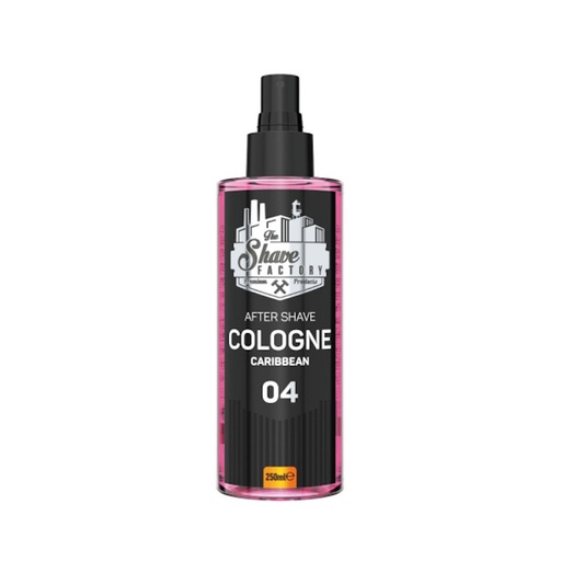 [TS-9060-04] AFTER SHAVE 04 CARIBBEAN 250ML - THE SHAVE FACTORY