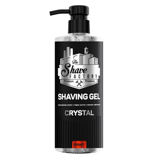 [TS-9076-CRY] GEL AFEITADO CRYSTAL 1L - THE SHAVE FACTORY
