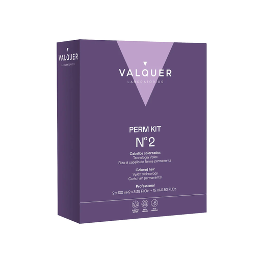 [37124  32760] KIT PARA PERMANENTE Nº 2 (COLOREADOS) 100+100+10ML - VALQUER