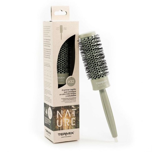 [40561] CEPILLO REDONDO PROFESIONAL NATURE 32 - TERMIX