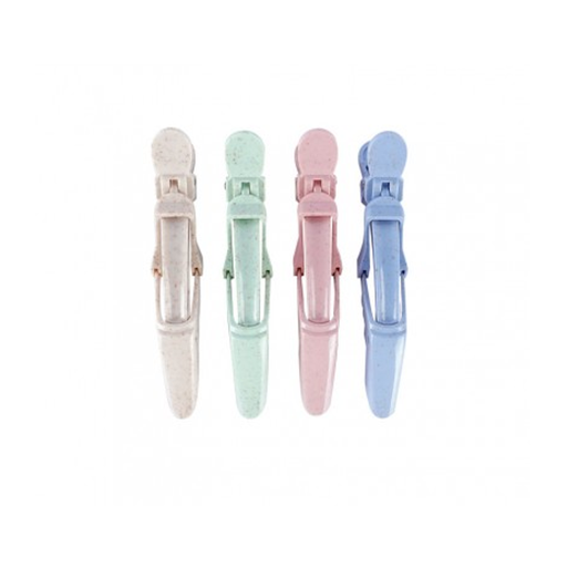 [41213] PINZAS COCODRILO GREEN,PINKBUE,NATURAL 4UD- WAD
