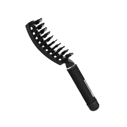 [09040/50] CEPILLO VENT CURVO DOBLE NYLON NEGRO - EUROSTIL