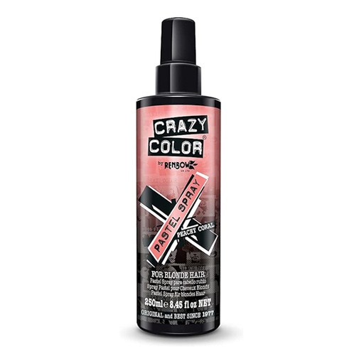 [CC002451] SPRAY PASTEL PEACHY CORAL 250ML - CRAZY COLOR