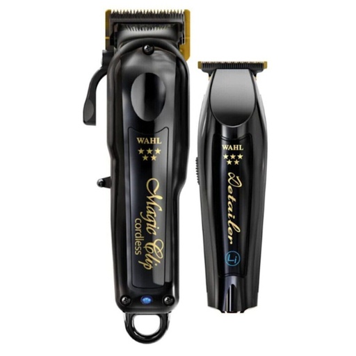 [3025726 43866] COMBO BLACK MAGIC CLIP + DETAILER CORDLESS - WAHL