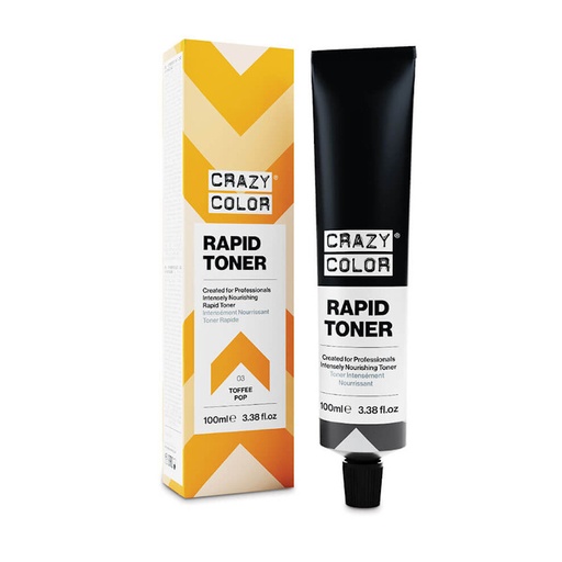 [CC002708] TINTE TONER TOFFEE POP 100ML - CRAZY COLOR