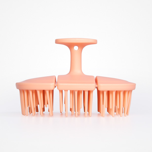 [BFCEP45933 43812] CEPILLO TRIPLE PLIEGUE PARA CUERO CABELLUDO MELOCOTÓN - BIFULL
