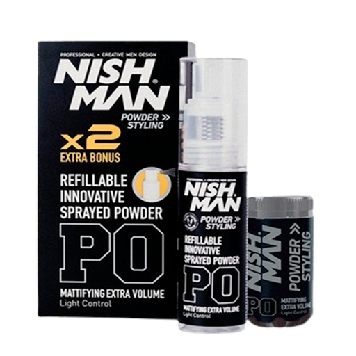 [NMN-211-P0] POLVOS RELLENABLES P0 20GR+ 20GR - NISHMAN