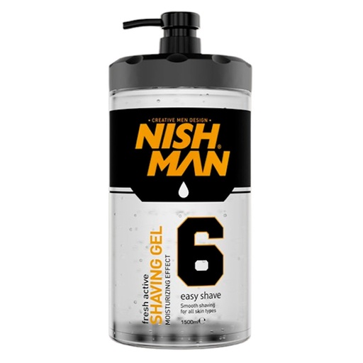 [NMN-115-06] GEL DE AFEITADO 06 EASY SHAVE 1500ML - NISHMAN