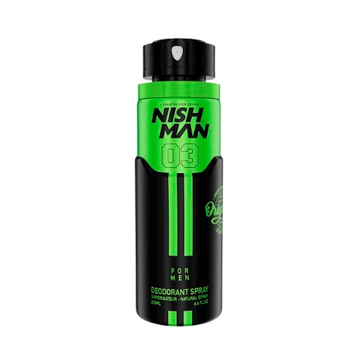 [NMN-DES-03] DESODORANTE 03 200ML - NISHMAN
