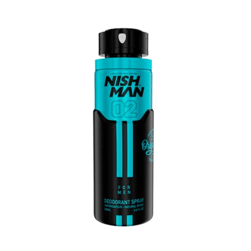 [NMN-DES-02] DESODORANTE 02 200ML - NISHMAN