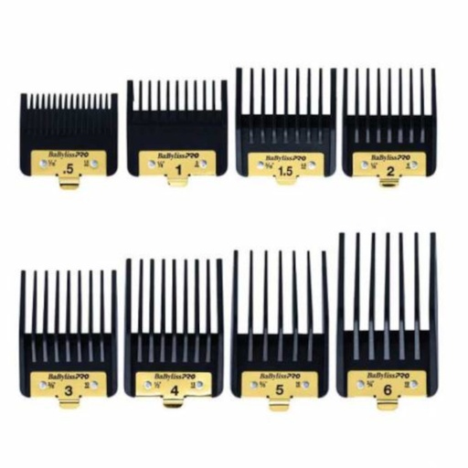 [FXPCGE] PACK 8 PEINES PREMIUM ORO - BABYLISS PRO