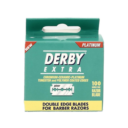 [347] CAJA 100 CUCHILLAS MINI ENTERAS - DERBY EXTRA