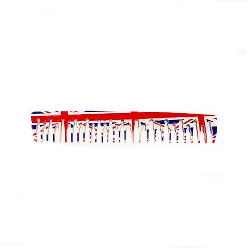 [ZZPEI44486 31109] PEINE PROFESIONAL CORTE UNION JACK LINE Nº1 - ZZ MEN