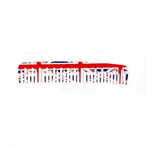 [ZZPEI44491 31114] PEINE PROFESIONAL UNION JACK LINE Nº6 - ZZ MEN