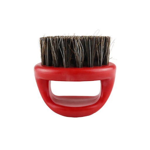 [H-59RJ] CEPILLO ANILLO ROJO CERDAS NEGRAS - CUTTHOR