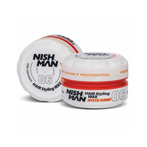 [NMN-100-06] CERA AQUA STYLING WAX 06 MYSTIC GUM - NISHMAN