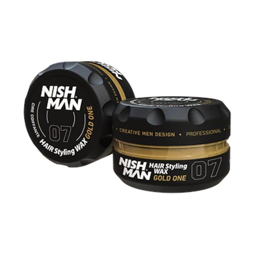 [NMN-100-07] CERA AQUA STYLING WAX 07 GOLD ONE 150ml - NISHMAN