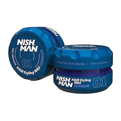 [NMN-100-01] CERA AQUA STYLING WAX 01 GUMGUM 150ml - NISHMAN