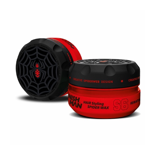 [NMN-101-S6] CERA SPIDER WAX S6 KERATIN ROJA 150ml - NISHMAN