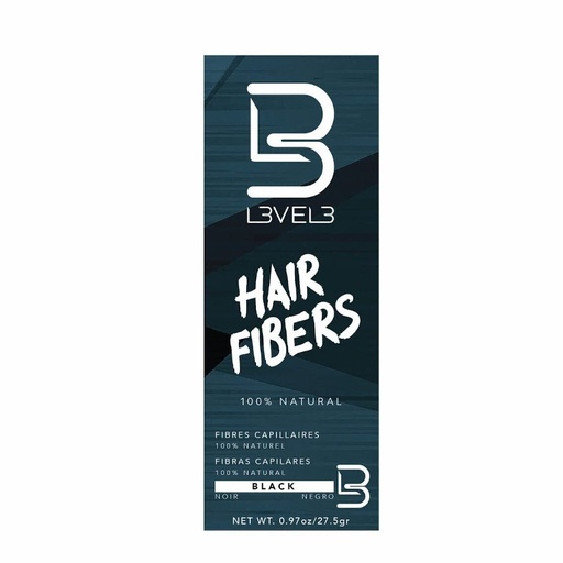 [HC0275BLK] FIBRA CAPILAR NEGRA 27.5g - L3VEL3