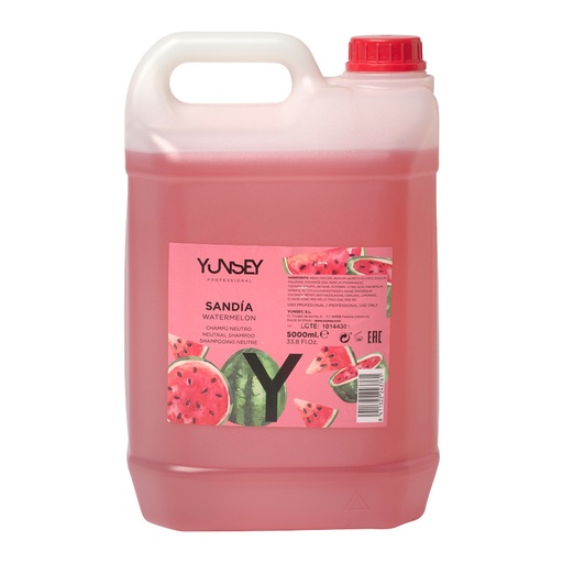 [503510000500] CHAMPÚ NEUTRO SANDÍA 5 LITROS - YUNSEY