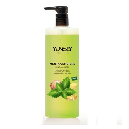 [50784] CHAMPÚ NEUTRO MENTA & JENGIBRE 1L - YUNSEY